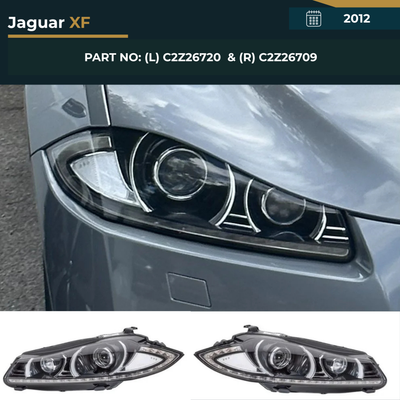 C2Z26720 & C2Z26709 Jaguar XF (2012-2015) Headlight Assembly Premium Replacement