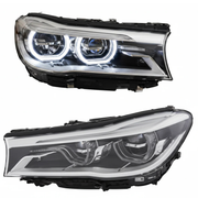 63117408709P & 63117408710P BMW 7 Series G12 (2016-2019) LED Headlight Assembly Premium Replacement Unit
