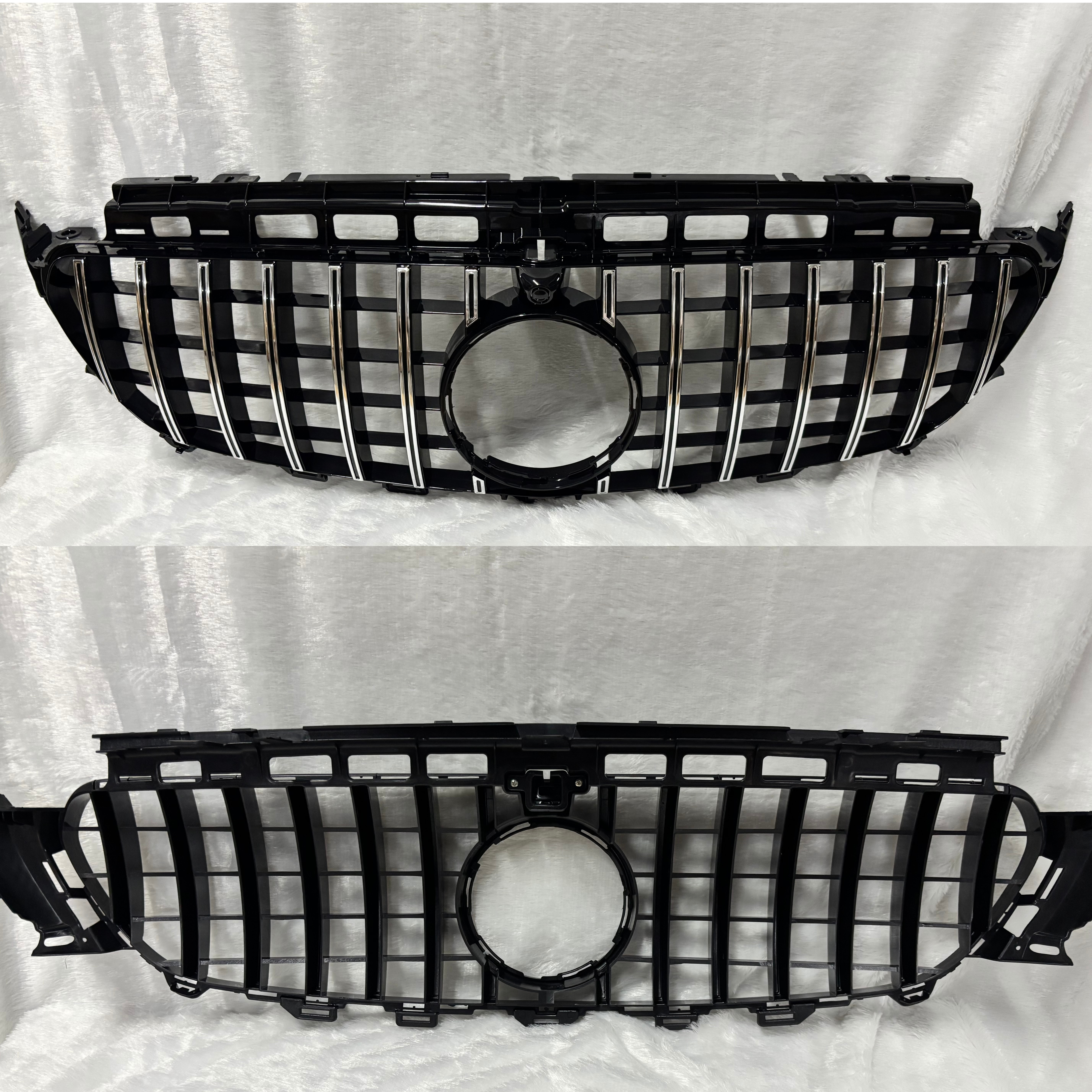 OHI-W213-GR1 MERCEDES E CLASS 213 (2016-2019) DIAMOND CHROME SHOWGRILL – OEM Fit Mercedes Front Show Grille