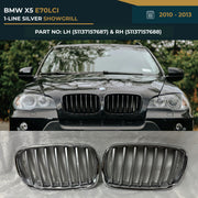 51137157687 51137157688 BMW X5 E70LCI (2010-2013) SHOWGRILL (LH+RH) – OEM Fit BMW Front Show Grille
