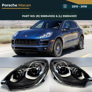 95B941032 & 95B941031 Porsche Macan (2015-2018) Headlight Assembly Premium Replacement