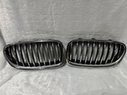51137412323 51137412324 BMW 5 SERIES F10 LCI (2014-2017) – OEM Fit BMW Front CHROME SHOWGRILL