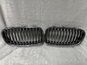 51137203649 51137203650 BMW 5 SERIES F10 Show Grill (2010-2013) – OEM Fit BMW CHROME SHOWGRILL