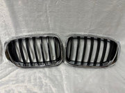 51117210725 51117210726 BMW X3 F25 Show Grill (2011-2014) – OEM Fit BMW BLACK SHOWGRILL