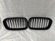 51117294485 51117294486 BMW X5 F15 (2014-2019) – OEM Fit BMW 2 LINE GLOSSY BLACK Front Show Grill