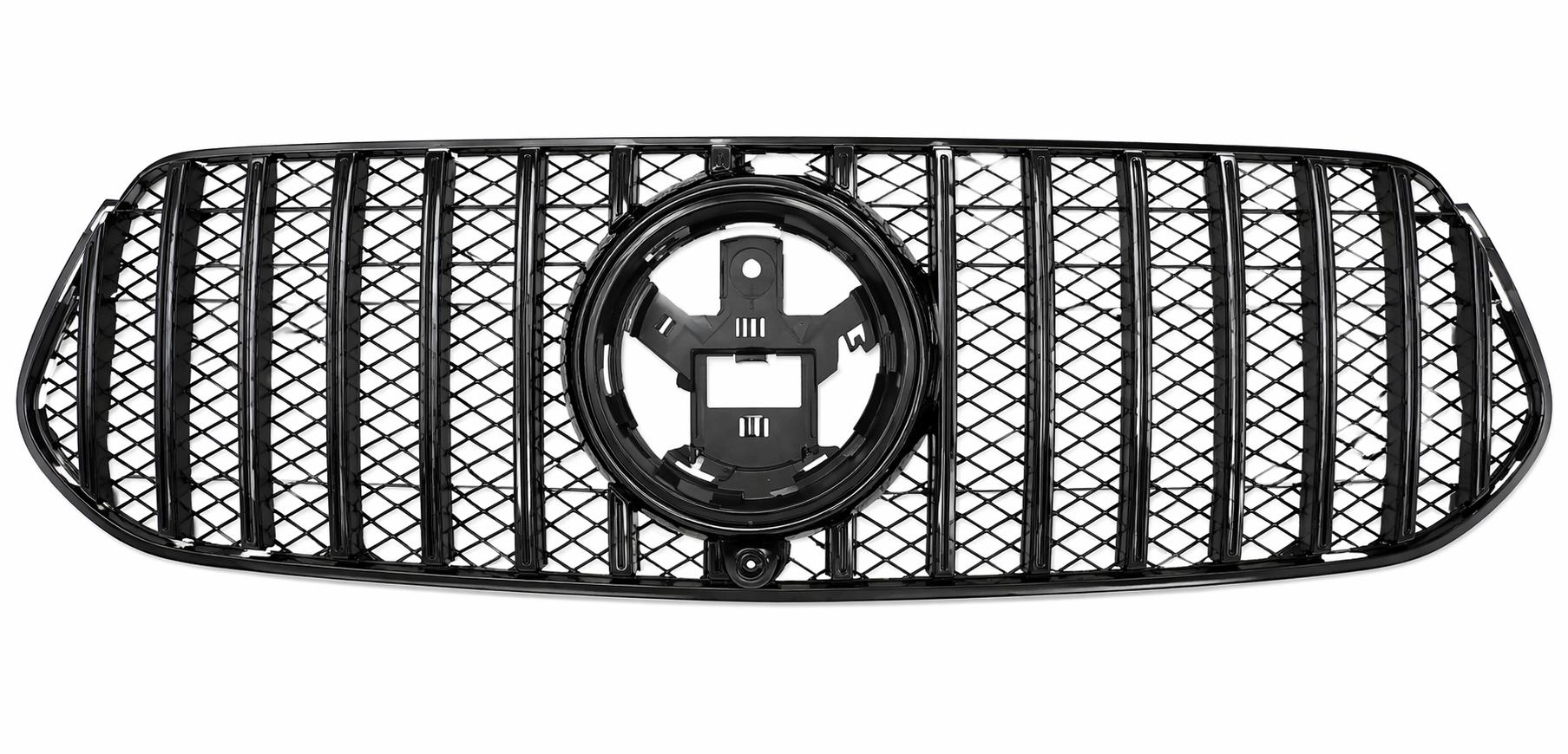 OHI-W167-GR2 MERCEDES GLE/167(19-23) GTR BLACK SHOWGRILL – OEM Fit Mercedes Front Show Grille