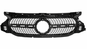 OHI-H247-GR1 MERCEDES GLA 247 (2020 & Above) DIAMOND CHORME SHOWGRILL – OEM Fit Mercedes Front Show Grille