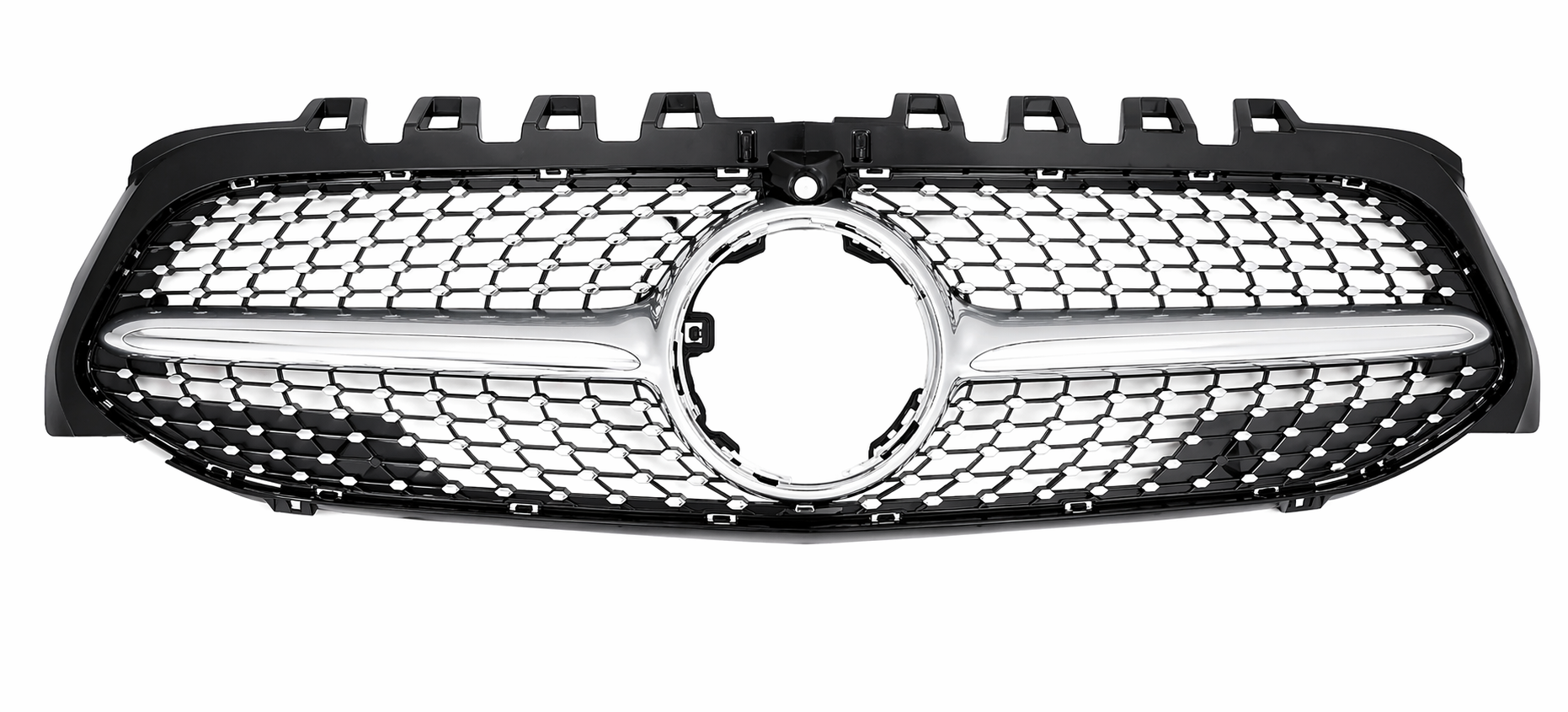 OHI-W177-GR1 MERCEDES A CLASS 177 (2018 & Above) DAIMOND CHROME SHOWGRILL – OEM Fit Mercedes Front Show Grille