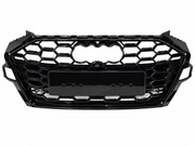 RS.TYPE05 Audi A4 B8 (2009–2012) Black Quattro RS Show Grille – OEM Fit Replacement
