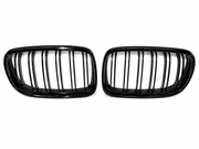 51137201969 51137201970 BMW 3 SERIES E90 Show Grill (2005-2007) – OEM Fit BMW 2 LINE GLOSSY BLACK Front Show Grill