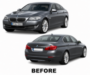 BMW F10 (2011-2013) Upgrade to F10 M Sport Bumper Kit Front and Rear With Fog Lamp Hole