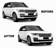 Range Rover Vogue (2013-2017) Upgrade to Range Rover Vogue (2023) Body Kit With Hood and Lights
