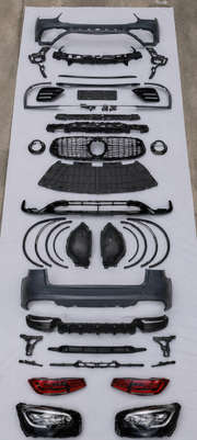 Benz GLC X253 (2016-2019) Upgrade To Benz GLC63S (2020-2022) AMG Bodykit