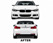 BMW 3 Series F30 (2012-2019) Upgrade to BMW 3 Series M Sport Body Kit With Fog Lamps