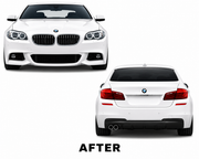 BMW F10 LCI (2014-2018) Upgrade to F10 M Sport Bumper Kit Front and Rear With Fog Lamp Hole