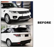 Range Rover Sport 2014-17 to RANGE Rover Sport (SVR Body Kit 2022)
