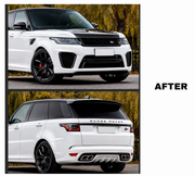 Range Rover Sport 2014-17 to RANGE Rover Sport (SVR Body Kit 2022)