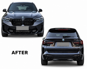 BMW X3 F25 (11-17) Upgrade to BMW 2023 X3M (F97 LCI) Complete Body Kit