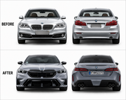 BMW 5 Series F10 Upgrade to BMW 5 Series New 2025 G60 M Sport Body Kit