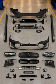 BMW 3 Series G20 (21-23) Upgrade to BMW 3 Series (2024+) G20 LCI M Sport Body Kit