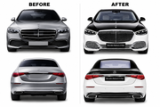 BENZ S CLASS W223 (2021-2024) UPGRADE TO BENZ S-CLASS MAYBACH BODY KIT