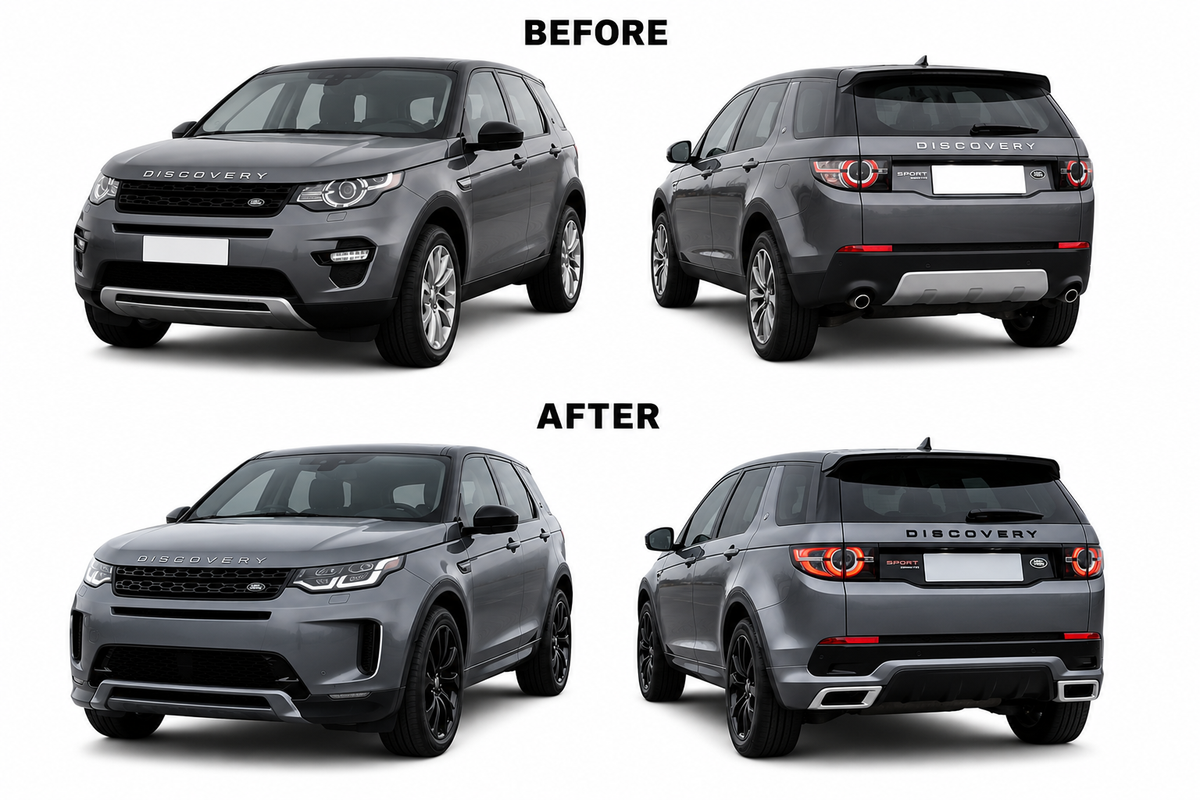 Discovery Sport (2013-2019) Upgrade to Discovery Sport (2020 Up) Complete Bumper Body Kit