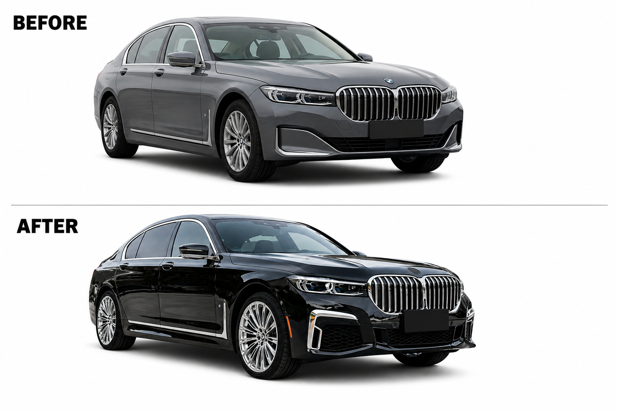 BMW 7 Series G12 (2021) Upgrade to BMW G12 M760 M Sport Body Kit
