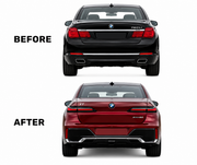 BMW 7 Series F02 (2008-2015) Upgrade to BMW 7 Series G70 (2025) M760 Complete Body Kit With Hood and Fender