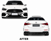 BENZ C CLASS 206 (2022-2023) UPGRADE TO BENZ C43 AMG BODY KIT