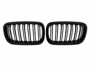 51137200727 51137200728 BMW 5 SERIES F10 Show Grill (2010-2013)  – OEM Fit BMW 2 LINE GLOSSY BLACK Show Grill