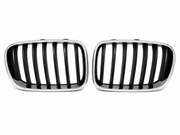 51117210725 51117210726 BMW X3 F25 Show Grill (2011-2014) – OEM Fit BMW BLACK SHOWGRILL