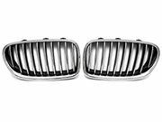 51137203649 51137203650 BMW 5 SERIES F10 Show Grill (2010-2013) – OEM Fit BMW CHROME SHOWGRILL