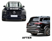 BENZ GLS X167 (2020-2023) UPGRADE TO BENZ 167 GLS63 AMG BODYKIT