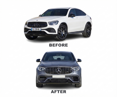 Benz GLC Coupe C253 (2020-2022) Upgrade To GLC63S AMG Kit (Front Only)