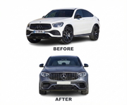 Benz GLC Coupe C253 (2020-2022) Upgrade To GLC63S AMG Kit (Front Only)