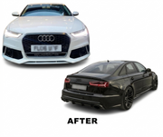 AUDI A6 C7 (2013-2015) UPGRADE TO AUDI A6 C7 PA (2015-2018) MATRIX RS6 BODY KIT