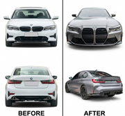 BMW 3 Series G20 (2020-2022) Upgrade to BMW M3 Complete Body Kit Without Lights