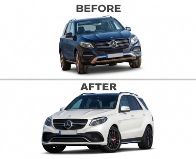BENZ GLE W166 (2015-2019) UPGRADE TO GLE63 FRONT AMG KIT