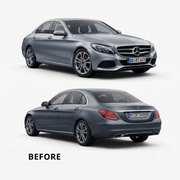 BENZ C CLASS W205 (2015-2022) UPGRADE TO BENZ C63S AMG BODY KIT