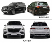 BENZ GLS X167 (2024) UPGRADE TO BENZ 167 GLS MAYBACH BODYKIT