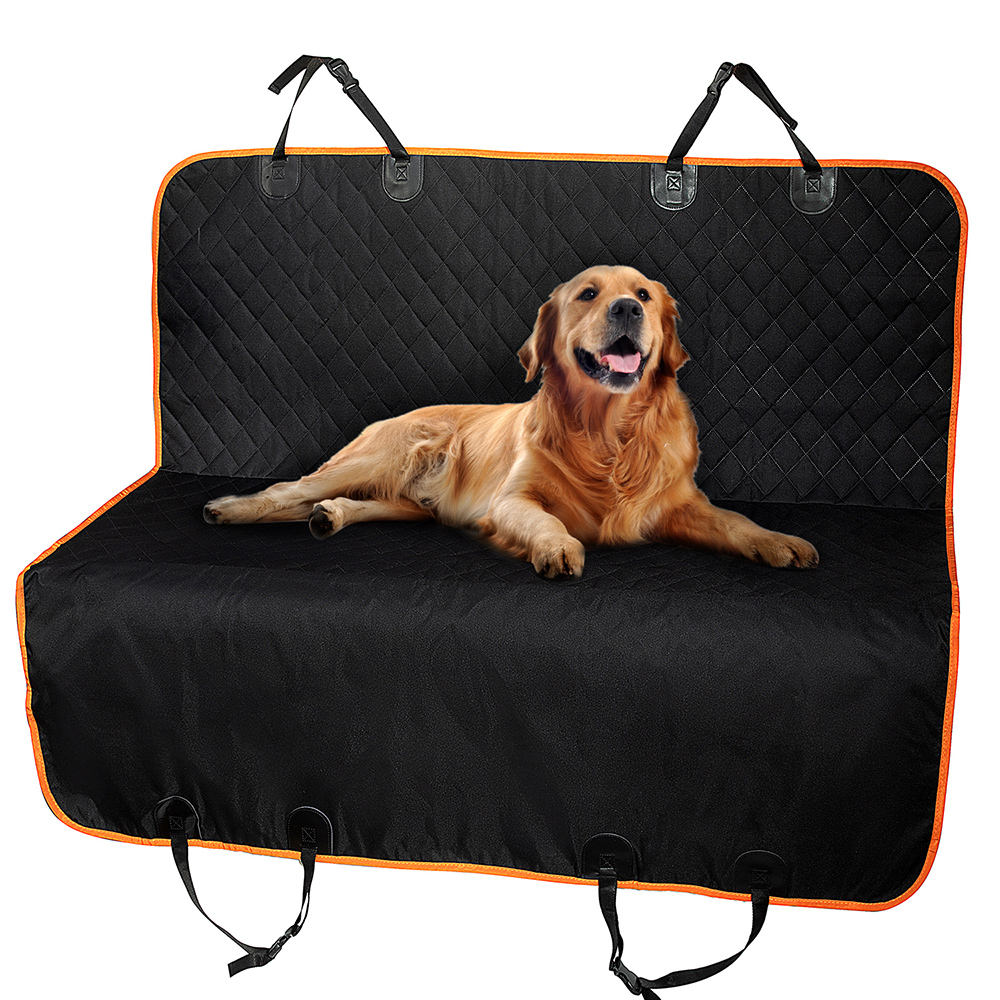 Waterproof Pet Hammock Car Seat Cover for Back Seat – Anti-Slip Dog Car Seat Protector Mat for Cars & SUVs