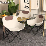 High Quality Portable Foldable Moon Chair – Modern Metal Picnic Chair with Carrying Bag for Camping, Beach & Outdoor Use
