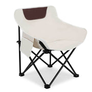 High Quality Portable Foldable Moon Chair – Modern Metal Picnic Chair with Carrying Bag for Camping, Beach & Outdoor Use
