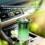 Luxury Portable Car Air Perfume Diffuser – 180° Rotating Solid Fragrance Car Air Freshener for Luxury Interior Aroma