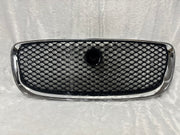 T4N12772 JAGUAR F-PACE CHROME BLACK SHOWGRILL (2017) – OEM Fit Jaguar Front Show Grill