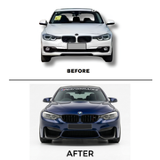 BMW 3 Series F30 (2012 - 2019) Upgrade to BMW M3 Front Body Kit