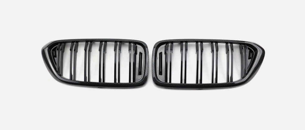 51137412421 51137412422 BMW 6 SERIES GT G32 (2017-20) CHROME SHOWGRILL (LH+RH) – OEM Fit BMW Front Show Grille